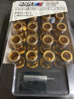 SSR レーシングロックナット M12×P1.5 20個入りのサムネイル