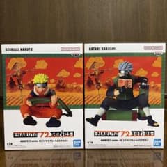 NARUTO 72 series 03 うずまきナルト はたけカカシ フィギュア - メルカリ