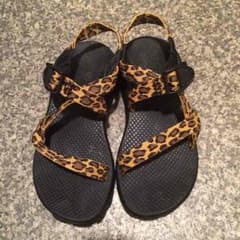 BEAMS BOY 別注 chaco サンダル ヒョウ柄のサムネイル