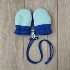 ベビー　手袋　紐付きのサムネイル