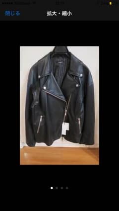 レザー ライダースジャケット muruaのサムネイル