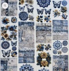 同梱1580円 10cm×2m 海外マステ 1ループ Denim days - メルカリ