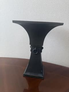ポ*ケ様 ◆四海波◆ 池坊　銅器　花器 ポ*ケ様 ◇四海波◇ 池坊 銅器 花器 - メルカリ