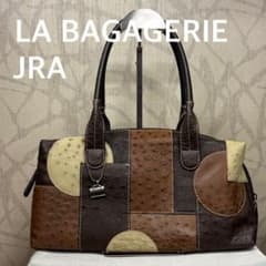 LA BAGAGERIEラ バガジェリーオーストリッチ ミニボストン JRA R 