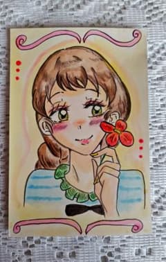ポストカード♡出品者イラスト♡原画のサムネイル