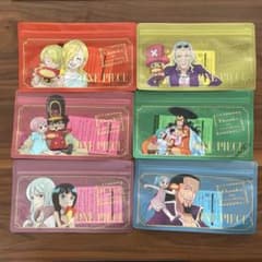 ONEPIECE×Ghanaオリジナルジッパーバッグ全6種コンプリートセットのサムネイル