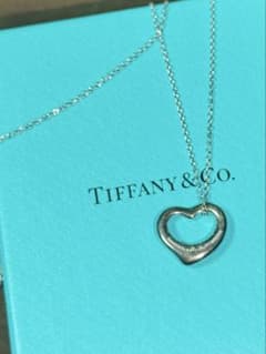 TIFFANY&Co. ティファニー オープンハートネックレス 925 15mmのサムネイル