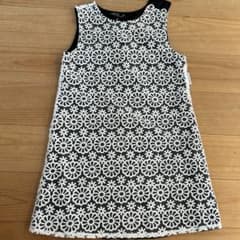 agnès b. 花柄刺繍 ノースリーブワンピース 6 ansのサムネイル