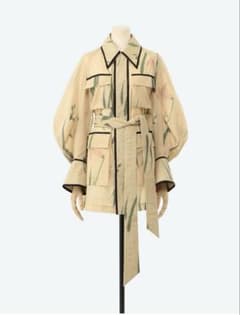 mame KASURI Jacquard Safari Jacket - メルカリ
