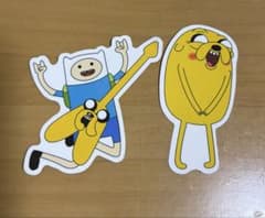 アドベンチャータイム ステッカー フィン ジェイクのサムネイル