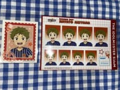 SideM 아키야마 하야토 리멤버 샷 증명 사진 특전 스티커 2장 세트