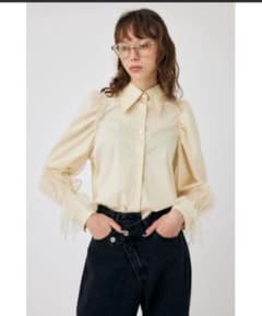 moussy TULLE SLEEVE シャツブラウスのサムネイル