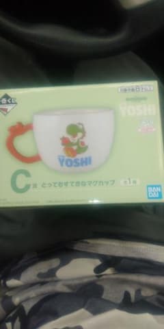 이치 반 쿠지 SUPER MARIO with YOSHI C상 머그컵