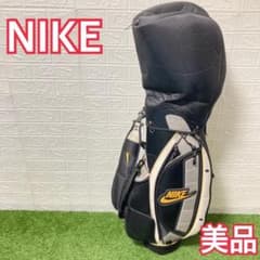ナイキ キャディバッグ 6分割 フード付 美品 ブラック