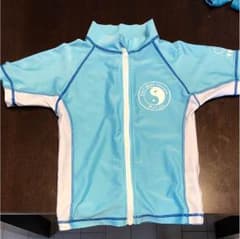 ラッシュガード 120 半袖 前開き T&Cのサムネイル