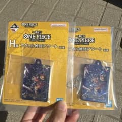 원피스 카드 이치 반 쿠지 H 상 원숭이 D 루피 2 개 세트