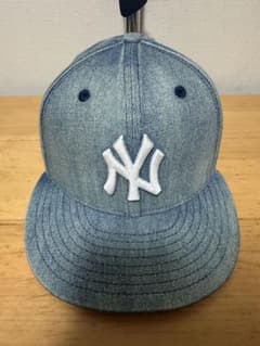 マ*ン様 New Era NY ヤンキース デニム キャップのサムネイル
