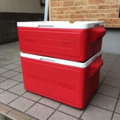 廃盤！ セットで！コールマン パーティースタッカー クーラー キャンプ コンテナのサムネイル