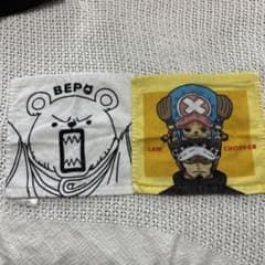 ONE PIECE ミニタオル 2枚セット ベポ ロー チョッパーのサムネイル