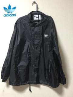 ［値下げ］アディダス　オリジナルス　コーチジャケット　黒のサムネイル