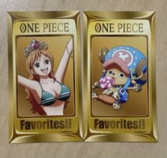 ワンピース麦わらストア特典 14周年お宝ざくざくカード ナミ