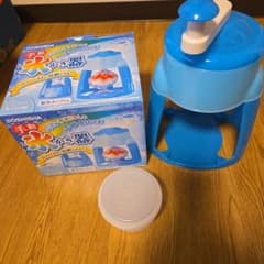 DOSHISHA 手動かき氷器 IS-T-1578B ブルーのサムネイル