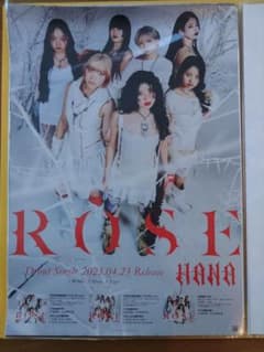 ROSE HANA 告知　ポスター　Rose　1月18日までの出品のサムネイル