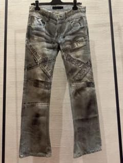 00s luv maison coated flare denim デニム - メルカリ