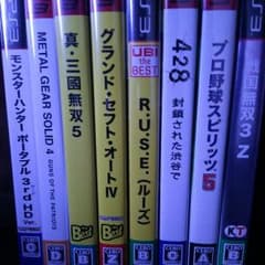 PS3ソフト 在庫処分セットのサムネイル