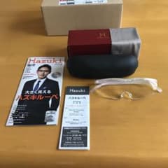 ハズキルーペ ラージ 1.85倍クリアレンズ  パール新品⭐️のサムネイル