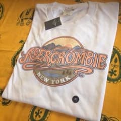 【ＸＬ】アバクロ  A＆F  新品  ロゴ グラフィックＴシャツのサムネイル