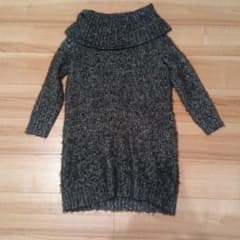 オフタートル 長袖ニット グレー系のサムネイル