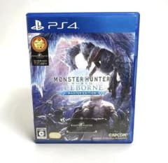 PS4 몬스터 헌터 월드 아이스 본 마스터 에디션