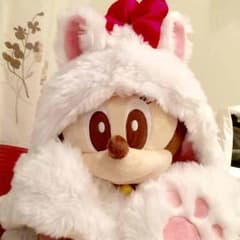 らぁ〜ら様専用【1回のみ使用！】ディズニーにて購入☆マリーちゃん帽子兼マフラー♡のサムネイル