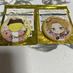 暗殺教室 コラボカフェ 缶バッジ 殺せんせー 前原陽斗 - メルカリ