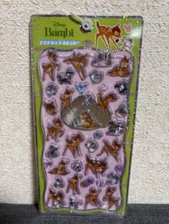 【正規品】プチドロ　バンビ　プチドロップステッカー　バンビ　ディズニーのサムネイル