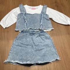 セットアップ　120  デニムのサムネイル