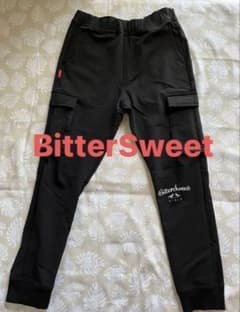 BitterSweet ブラック カーゴパンツ M ダンスのサムネイル