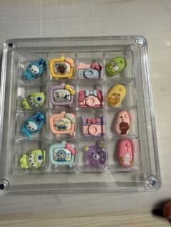サンリオ キャラクター デコパーツ 16個セットのサムネイル