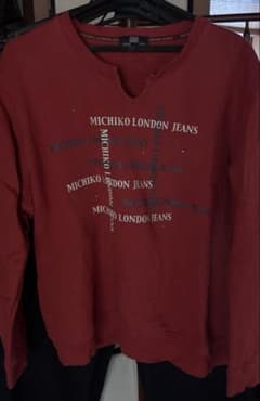 MICHIKO LONDON JEANS スウェット レッド LLのサムネイル