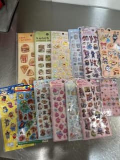 キャラクターシール ステッカー まとめ売り 13枚セットのサムネイル