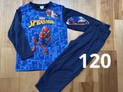 Long-sleeved, long-legged pajamas, Spider-Man design, brand new, anonymous shipping, size 120.