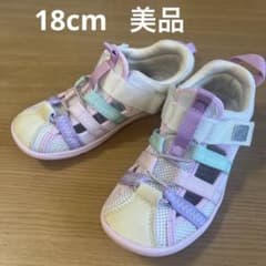 【即日発送可】イフミー水陸両用 両ベルトウォーターシューズ 18cm ピンクのサムネイル