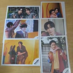 Snow Man 公式写真 6枚 岩本照、深澤辰哉、目黒蓮、渡辺翔太、宮舘涼太
