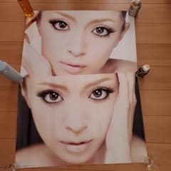 浜崎あゆみ A BEST ホワイト＆ブラック ポスター 非売品2枚セット