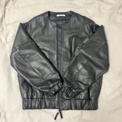 【ESTROISLOSE/エストゥロワルーズ】LEATHER BLOUSONのサムネイル