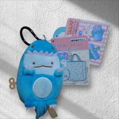 [미품]스미코구라시 봉제인형만 에코백 수납 과거 높이 약 12 ​​cm