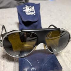 Stussy COUGAR 선글라스 가죽 사이드 가드