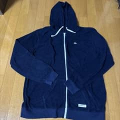QUIKSILVER 지퍼 파커 더미 네이비 퀵 실버