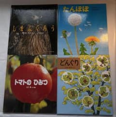 福音館書店 かがくのとも絵本 4冊セット しまふくろう たんぽぽ他のサムネイル